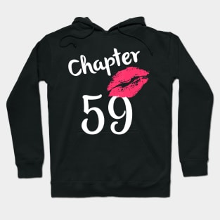 Chapter 59 years 59th Happy Birthday Lips Women Born In 1961 T-Shirt Hoodie